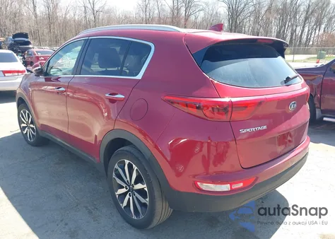 2018 Kia Sportage Ex from USA, damaged, VIN KNDPNCAC8J7447095